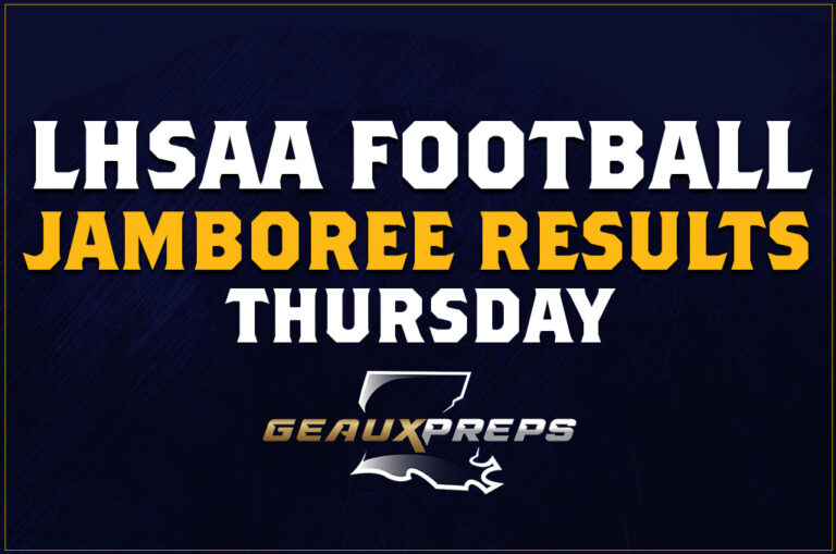 Thursday's LHSAA Prep Football Jamboree Results